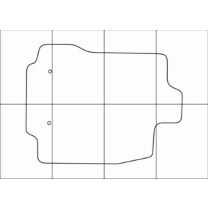 JAGUAR XF 2008-- Лекала автоковриков