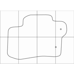 JAGUAR X-TYPE 2002-- Лекала автоковриков