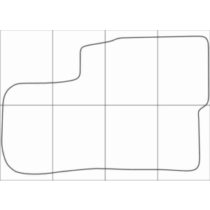KIA OPIRUS 2005-2011 Лекала автоковриков векторные