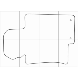 KIA OPTIMA 2010-16 Лекала автоковриков векторные