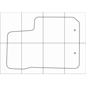 KIA PIKANTO 2011-16 Лекала автоковриков векторные