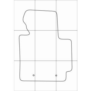 KIA SOUL 2014-- Лекала автоковриков векторные