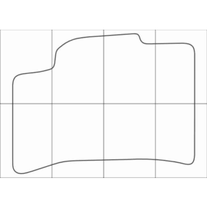 KIA SPECTRA 2006-16 Лекала автоковриков векторные
