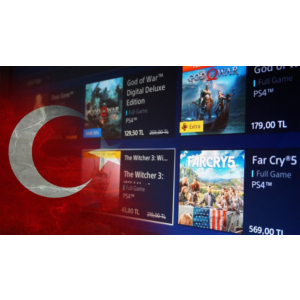ГОТОВЫЙ ТУРЕЦКИЙ PSN-АККАУНТ 🇹🇷 [PS4/PS5]