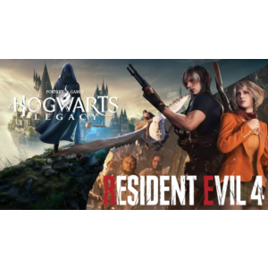 🔥RESIDENT EVIL 4 REMAKE + Hogwarts Legacy Deluxe