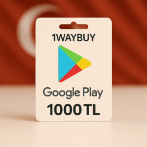ТУРЦИЯ🪁ГУГЛ ПЛЕЙ 1000 TL🪁Подарочная карта код оплаты