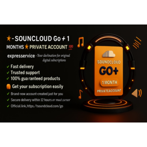 💥🎧SOUNDCLOUD★ Go+ 1 МЕСЯЦ ★ЧАСТНЫЙ АККАУНТ ★💯🎧