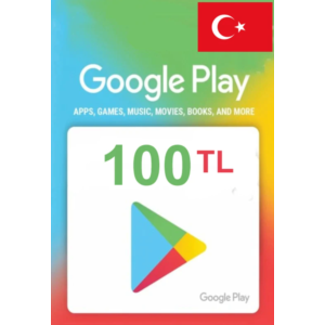🔥 GOOGLE PLAY GIFT CARD 100 TL TRY - ТУРЦИЯ 🔥 + 🎁