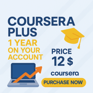 🚀COURSERA PLUS 1 год✅На ваш аккаунт✅