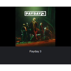 💥PAYDAY 3 🔵 PS5 🔴ТУРЦИЯ🔴