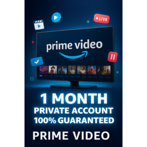 🎉ПРАЙМ ВИДЕО 1Месяц 🔝ЧАСТНЫЙ АККАУНТ 💯ПРЕДОСТАВЛЕНО✨