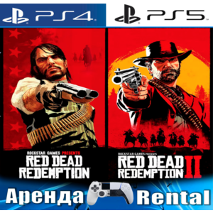 🎮Red Dead Redemption 1+RDR 2 (PS4/PS5/RUS) Аренда 🔰