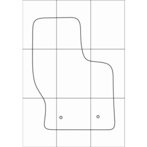 LAND ROVER RANGE ROVER VOGUE 2014-- Лекала автоковриков