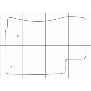 LEXUS GX 470 2003-- Лекала автоковриков