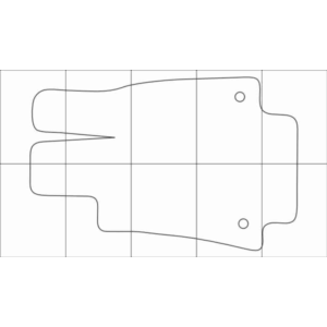 LEXUS IS - 250 2013-- Лекала автоковриков