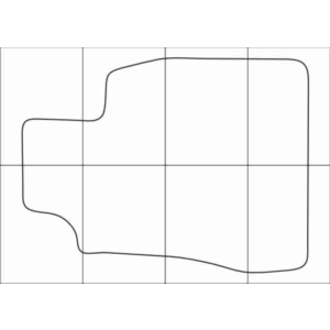 LEXUS LS 430 2000-2006 Лекала автоковриков