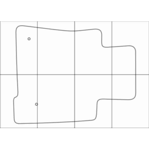 LEXUS LX 570 2007-- Лекала автоковриков