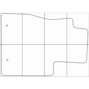 LEXUS RX 300, 330 2003-2008 Лекала автоковриков