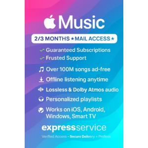 🎶✨Ключ/аккаунт Apple Music на 2/3/5месяца🎊🎧🎧💯