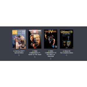 Origin Bundle 4 in 1: Wing Commander 3/IV, SimCity 2000