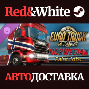 Euro Truck Simulator 2 - Norwegian Paint Jobs Pack DLC