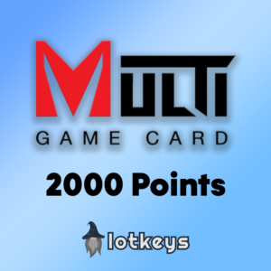 Мультиигровая карта на 2000 очков (2 USD) 🌍