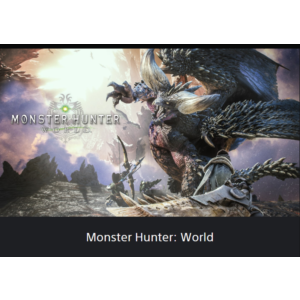 💥MONSTER HUNTER: WORLD 🔵 PS4 / PS5 🔴ТУРЦИЯ🔴