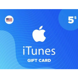 🟢ITunes Gift Card 5 USD (USA)🔑