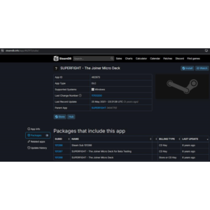 SUPERFIGHT - The Joiner Micro Deck Steam CD Key GLOBAL