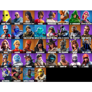 FORTNITE🎮37+ ОБЛИЦОВ АККАУНТ |OG SUPER STRIKER| +ПОЧТА