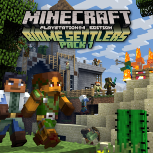 ✅Minecraft: набор скинов поселенцев биома 1✅PS4✅ПСН