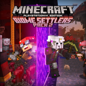 ✅Minecraft Набор скинов поселенцев биома 2✅PS4✅ПСН