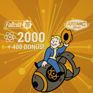 ✅Fallout 76: 2000 атомов (+400 бесплатно)✅ПСН