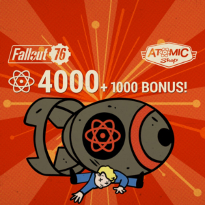 ✅Fallout 76: 4000 атомов (+1000 бесплатно)✅ПСН