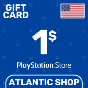 ⭐️Карта Пополнения PSN 1$ (USD) США