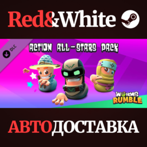 Worms Rumble - Action All-Stars Pack DLC * STEAM RU🔥