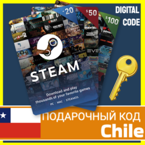 ⭐️СТИМ КАРТЫ⭐🇨🇱 Чили STEAM GIFT КОД Chile Peso CLP$