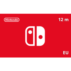 Подарочная карта Nintendo Switch Online 12 мес. EU-рег.