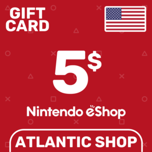 ⭐️Nintendo eShop 5$ (USD) США