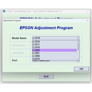 EPSON Adjustment Program Reset Pack - L12**_L32**_L529*