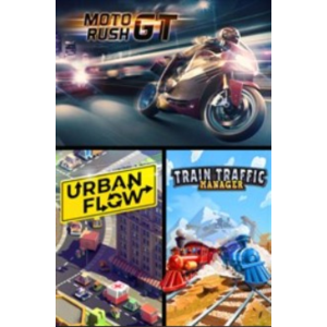 Moto Rush GT+Urban Flow+Train Traffic Manager❗XBOX🔑+🎁