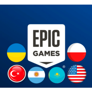 ✅ Новый аккаунт Epic Games 🌐KZ, TR, AR, UA, USA, PL🌐