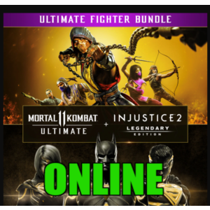 Mortal Kombat 11 Ultimate + Injustice 2 Leg.Ed (ONLINE)