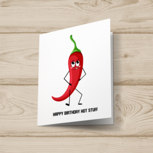 Открытка  день рождения "Stuff"