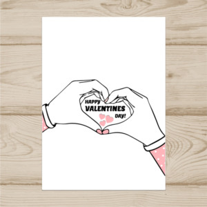 Открытка  Валентинка №6