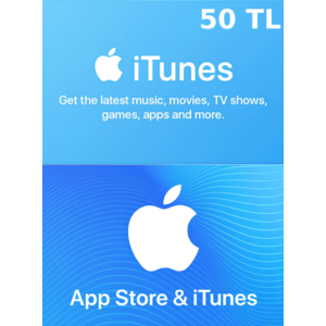 🔵 iTunes 50 TL ПОДАРОЧНАЯ КАРТА (ТУРЦИЯ) 🚀AUTO✔