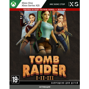 🚀 Tomb Raider I-III Remastered Lara Croft (XBOX)