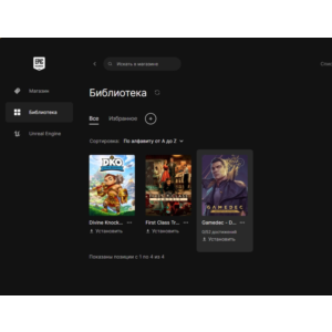 Divine Knockout🍓First Class Trouble+Gamedec Epic Games