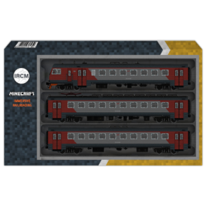 Электропоезд ЭР2М для игры Minecraft (тексели)