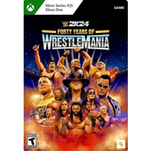 WWE 2K24 Forty Years WrestleMania Xbox One & Series X|S